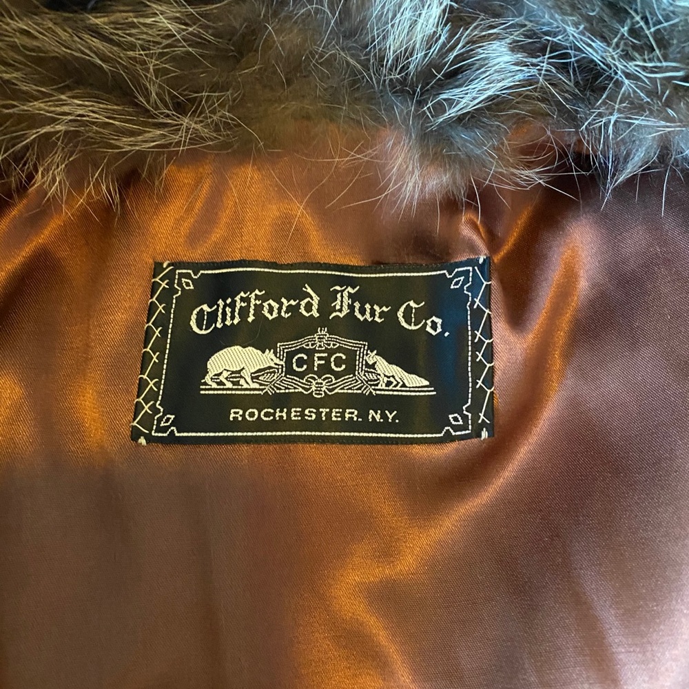 Vintage Raccoon fur coat - Picture 3 of 3